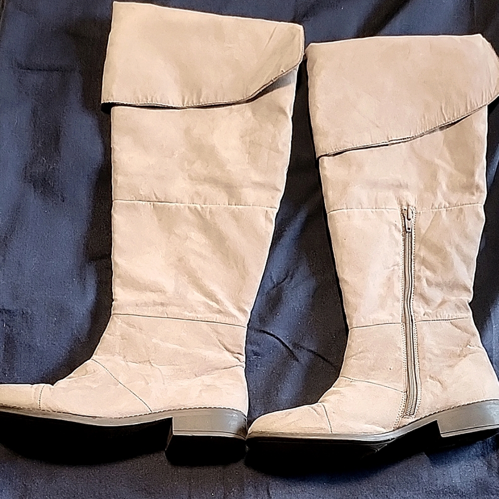 Women's Tan Knee-High Boots American Eagle 10